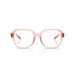 Versace 0VE3386D 5533 - Transparent Pink Woman Eyeglasses 55 (M) 4