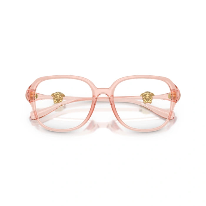 Versace 0VE3386D 5533 - Transparent Pink Woman Eyeglasses 55 (M) 5