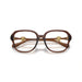 Versace 0VE3386D 5534 - Transparent Brown Woman Eyeglasses 55 (M) 5