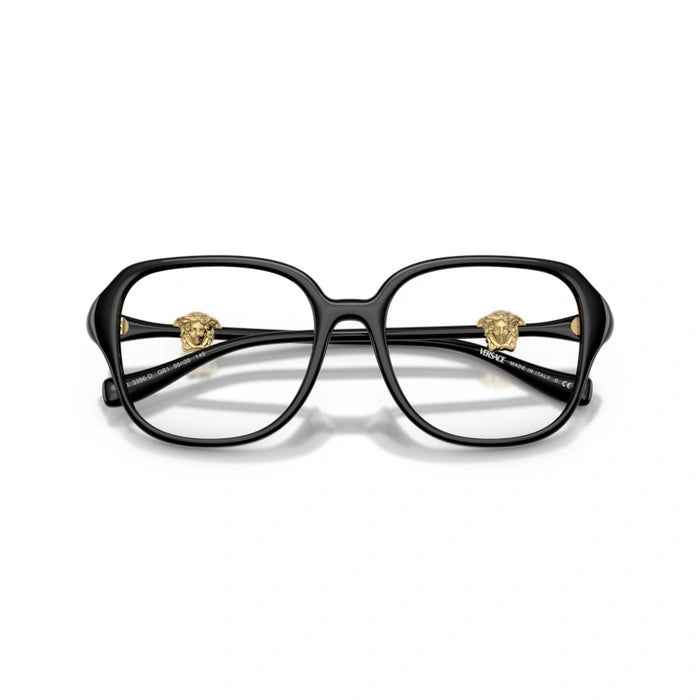 Versace 0VE3386D Gb1 - Black Woman Eyeglasses 55 (M) 5