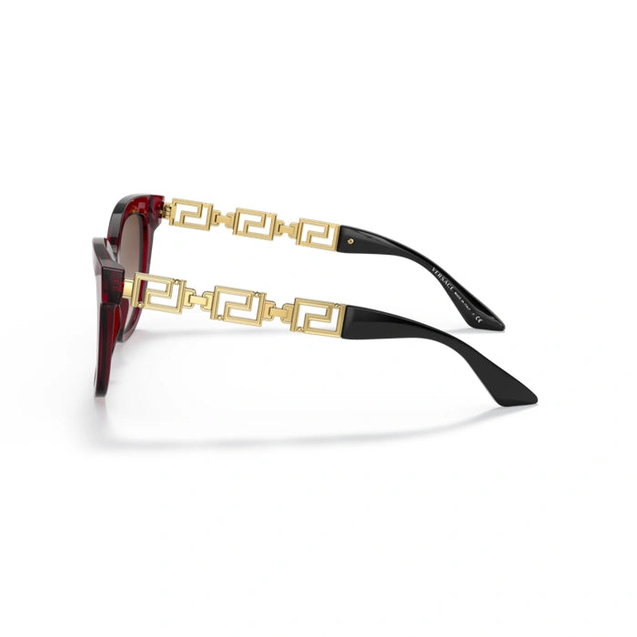 Versace 0VE4394 388/13 - Bordeaux Transparent Woman Sunglasses 2