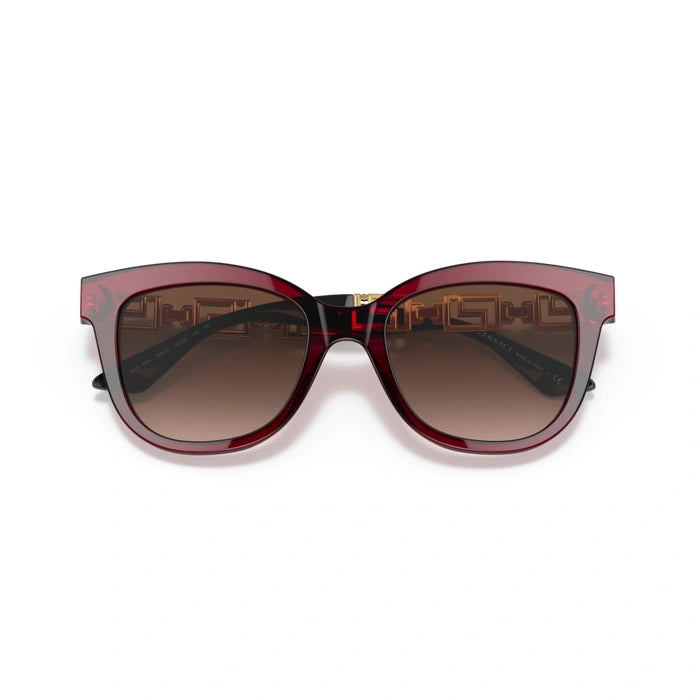 Versace 0VE4394 388/13 - Bordeaux Transparent Woman Sunglasses 5