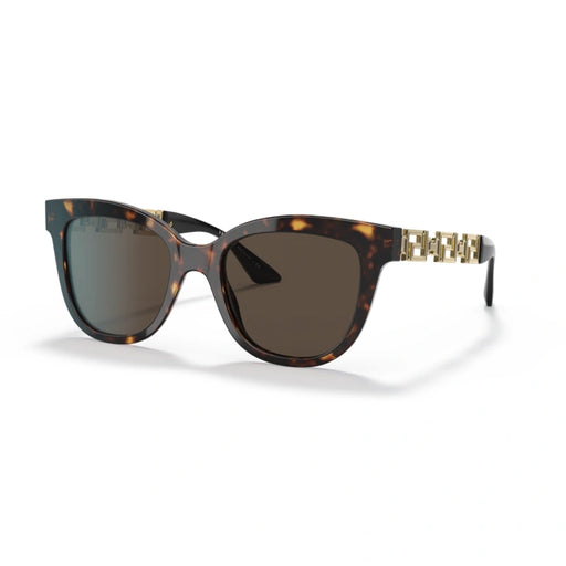 Versace 0VE4394F 108/73 - Dark Havana Woman Sunglasses 1