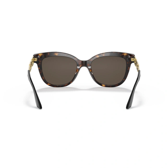 Versace 0VE4394F 108/73 - Dark Havana Woman Sunglasses 3