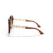 Versace 0VE4407D 532413 - Transparent Brown Woman Sunglasses 2