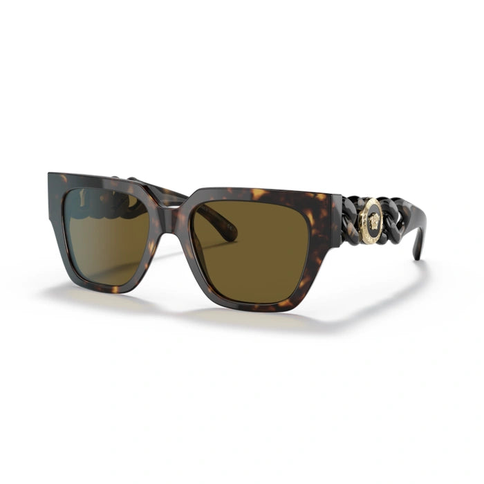 Versace 0VE4409 108/73 - Havana Woman Sunglasses 6