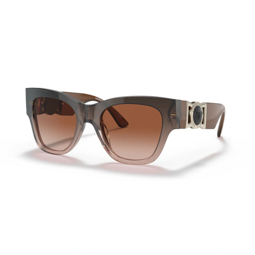 Versace 0VE4415U 533213 - Transparent Brown Gradient Beige Woman Sunglasses 1