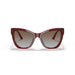 Versace 0VE4417U 388/89 - Transparent Red Woman Sunglasses 4