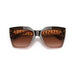 Versace 0VE4418 533213 - Brown Transparent Gradient Beige Woman Sunglasses 5