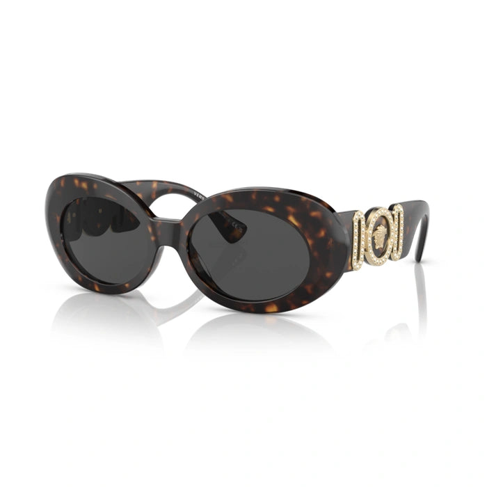 Versace 0VE4426BU 108/87 - Havana Woman Sunglasses 7