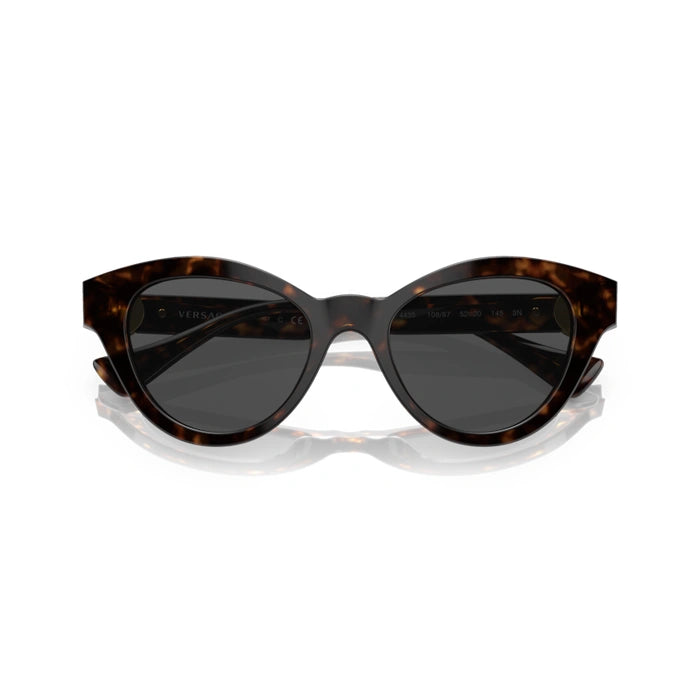 Versace 0VE4435 108/87 - Havana Woman Sunglasses 5