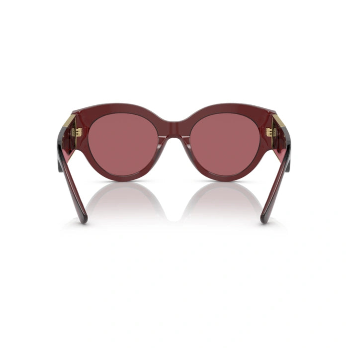Versace 0VE4438B 538569 - Transparent Parade Red Woman Sunglasses 3