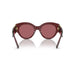 Versace 0VE4438B 538569 - Transparent Parade Red Woman Sunglasses 3