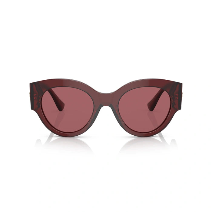 Versace 0VE4438B 538569 - Transparent Parade Red Woman Sunglasses 4