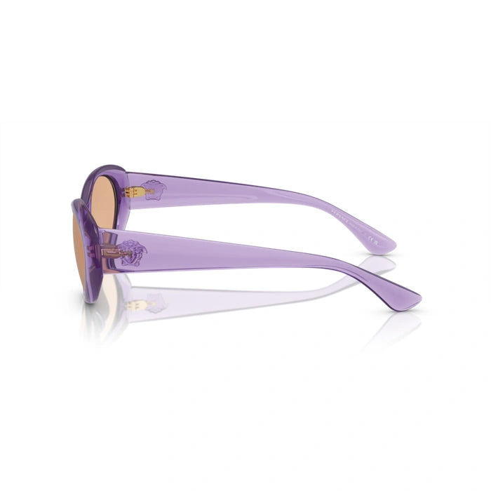Versace 0VE4455U 5353/3 - Purple Transparent Woman Sunglasses 2