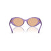Versace 0VE4455U 5353/3 - Purple Transparent Woman Sunglasses 3
