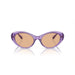 Versace 0VE4455U 5353/3 - Purple Transparent Woman Sunglasses 4