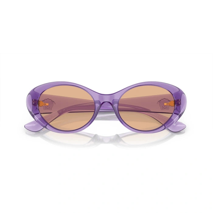 Versace 0VE4455U 5353/3 - Purple Transparent Woman Sunglasses 5