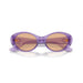Versace 0VE4455U 5353/3 - Purple Transparent Woman Sunglasses 5