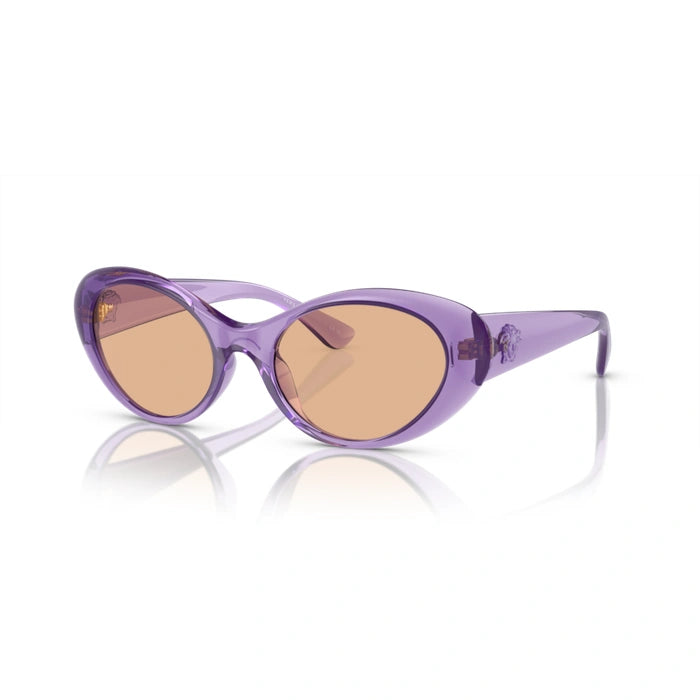 Versace 0VE4455U 5353/3 - Purple Transparent Woman Sunglasses 7