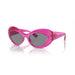 Versace 0VE4456U 533487 - Pink Transparent Woman Sunglasses 1