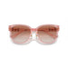 Versace 0VE4460D 543413 - Peach Transparent Woman Sunglasses 5