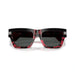 Versace 0VE4464F 545787 - Top Black/Red Havana Man Sunglasses 5