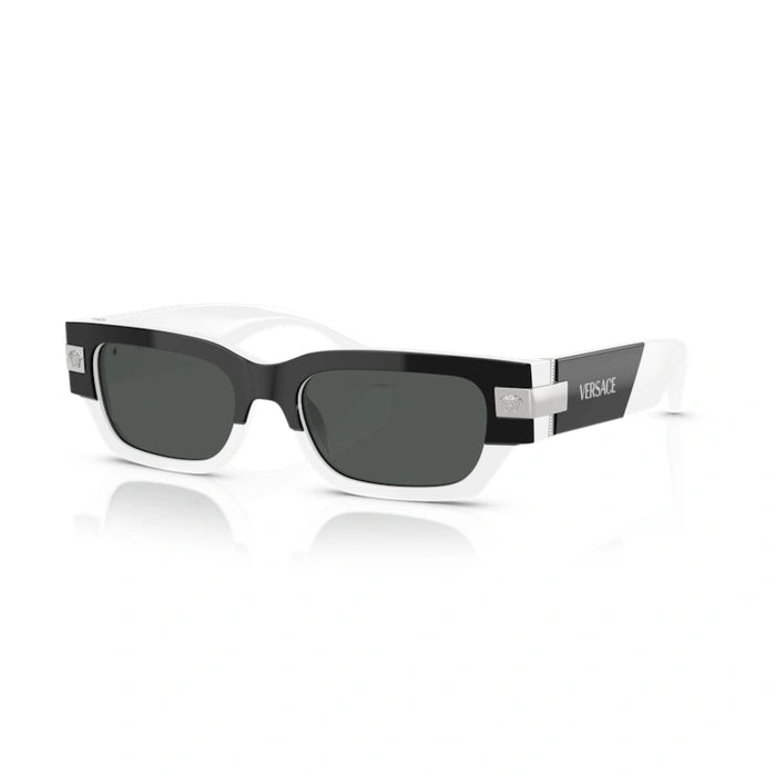 Versace 0VE4465 545987 - Top Black/White Man Sunglasses 6
