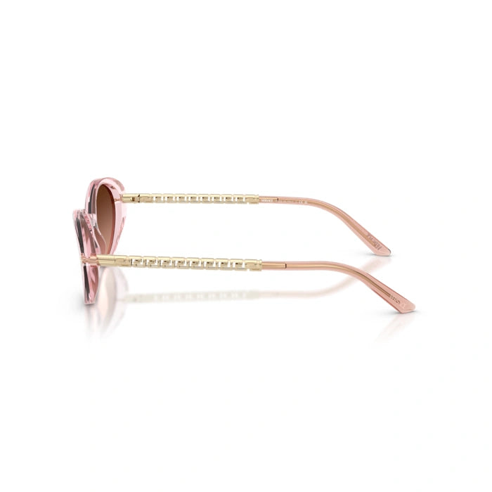 Versace 0VE4469 54725M - Pink Transparent Woman Sunglasses 2