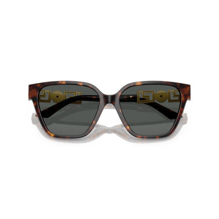 Versace 0VE4471B 108/87 - Havana Woman Sunglasses 5