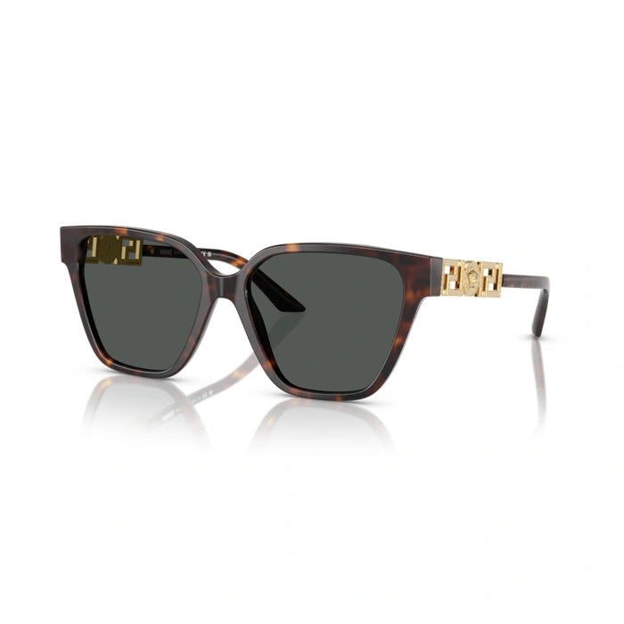 Versace 0VE4471B 108/87 - Havana Woman Sunglasses 6