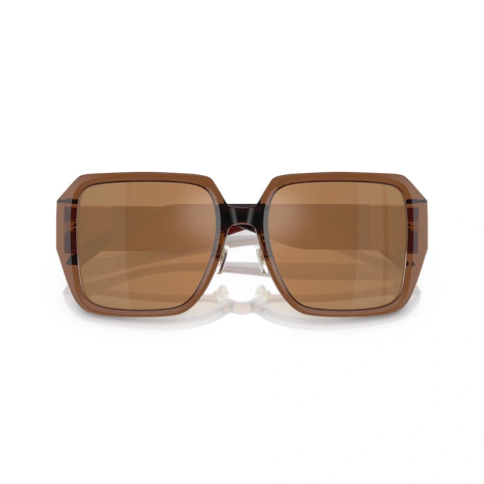 Versace 0VE4472D 5028/O - Transparent Dark Brown Woman Sunglasses 5