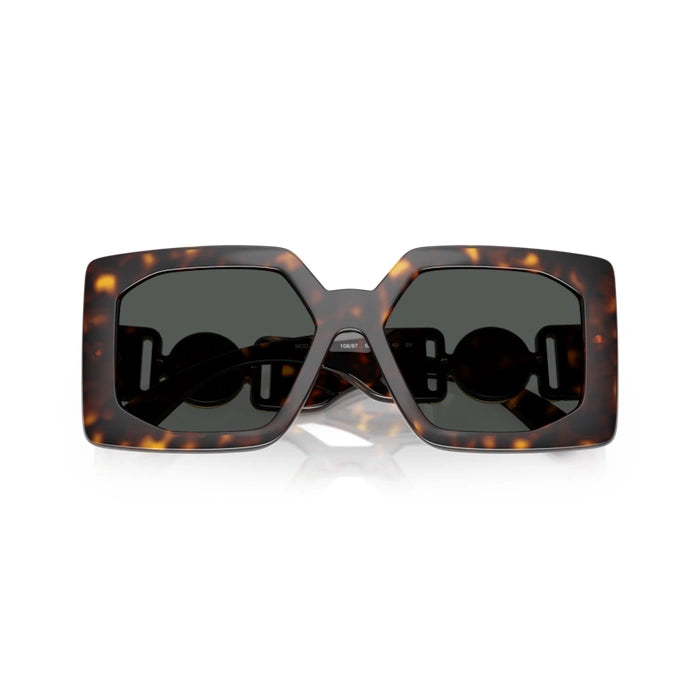 Versace 0VE4478U 108/87 - Havana Woman Sunglasses 5