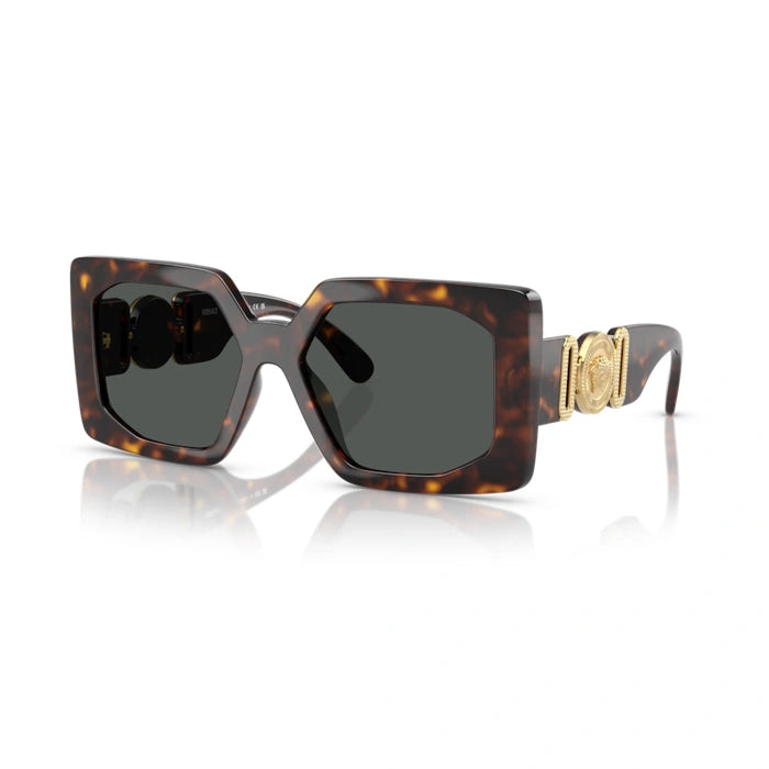 Versace 0VE4478U 108/87 - Havana Woman Sunglasses 6