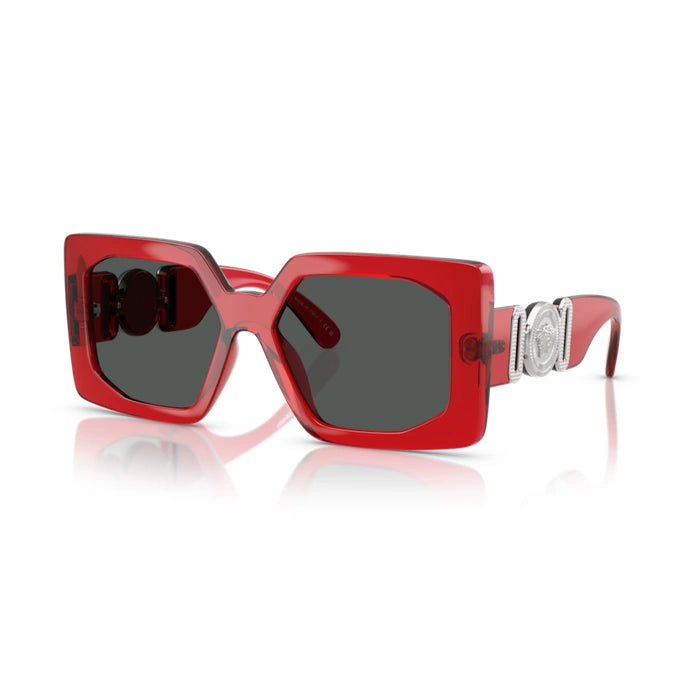 Versace 0VE4478U 550087 - Red Transparent Woman Sunglasses 1