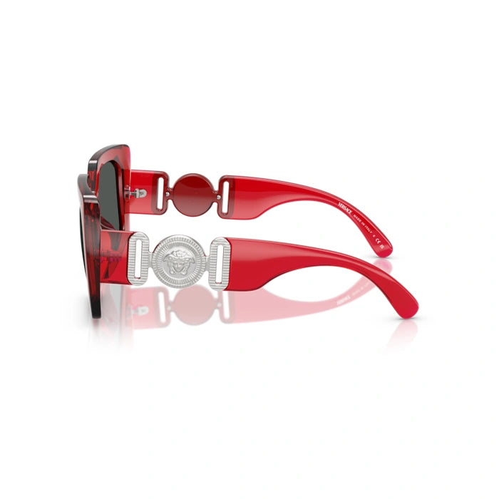 Versace 0VE4478U 550087 - Red Transparent Woman Sunglasses 2