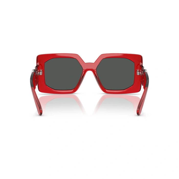 Versace 0VE4478U 550087 - Red Transparent Woman Sunglasses 3