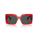 Versace 0VE4478U 550087 - Red Transparent Woman Sunglasses 4