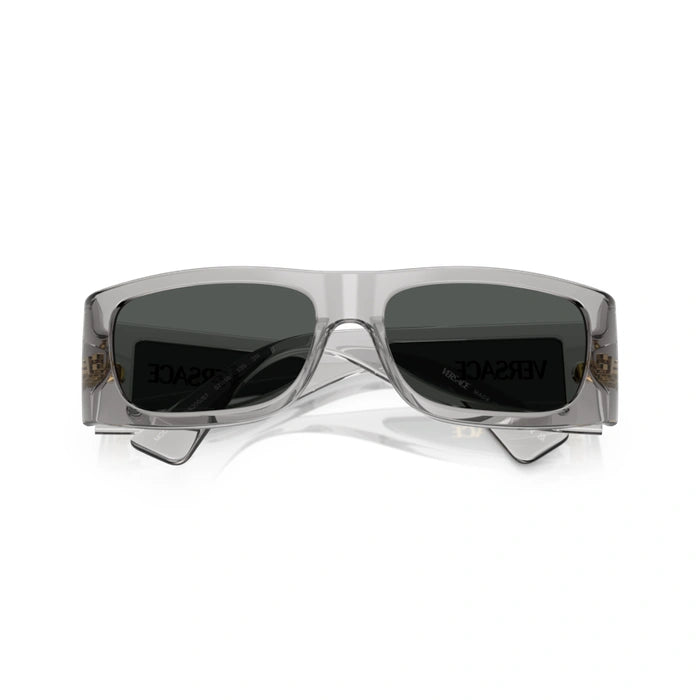 Versace 0VE4482 530587 - Grigio Transparent Man Sunglasses 5