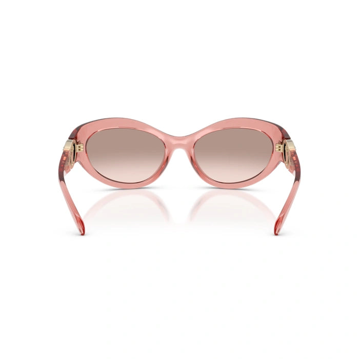Versace 0VE4485 53228Z - Transparent Pink Woman Sunglasses 3