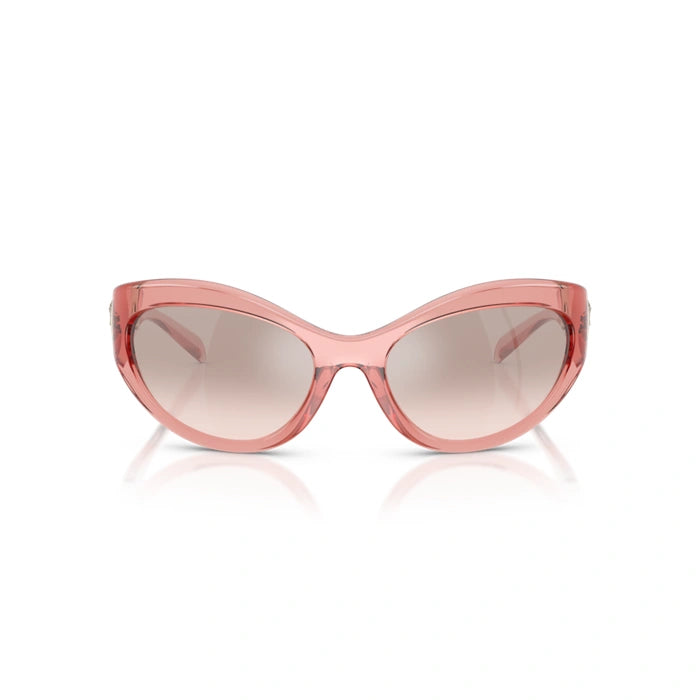 Versace 0VE4485 53228Z - Transparent Pink Woman Sunglasses 4