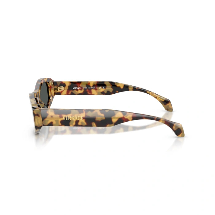 Versace 0VE4487 777/87 - Brown Yellow Havana Woman Sunglasses 2