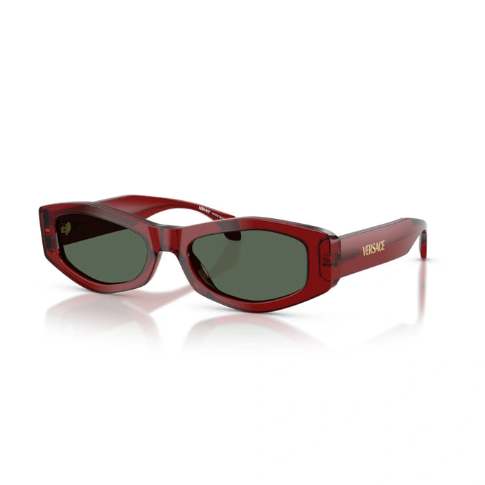 Versace 0VE4487F 551271 - Dark Transparent Red Woman Sunglasses 1