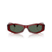 Versace 0VE4487F 551271 - Dark Transparent Red Woman Sunglasses 4
