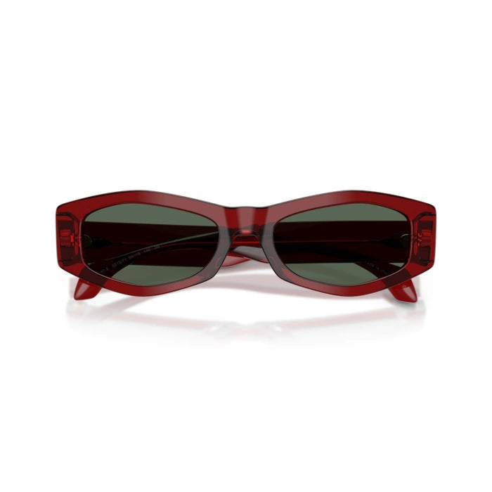 Versace 0VE4487F 551271 - Dark Transparent Red Woman Sunglasses 5