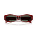 Versace 0VE4487F 551271 - Dark Transparent Red Woman Sunglasses 5