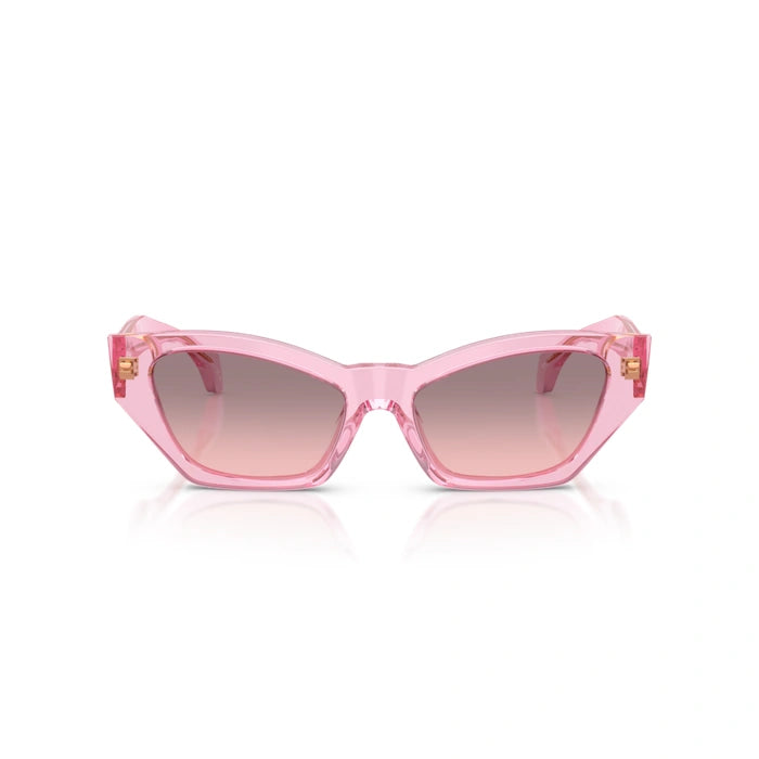 Versace 0VE4488U 53705M - Transparent Rose Woman Sunglasses 4