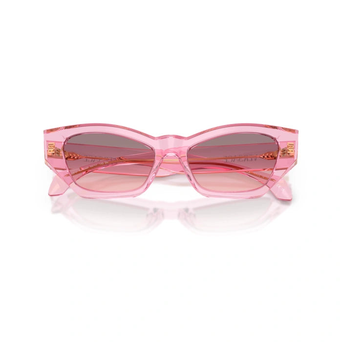 Versace 0VE4488U 53705M - Transparent Rose Woman Sunglasses 5