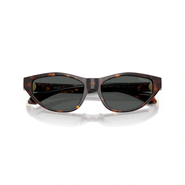 Versace 0VE4491U 108/87 - Havana Woman Sunglasses 5