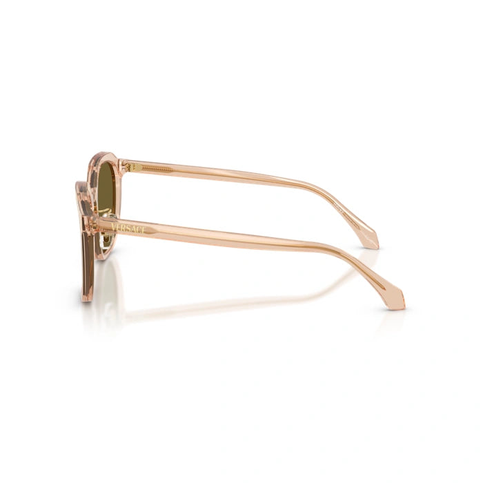 Versace 0VE4493D 551883 - Transparent Light Brown Woman Sunglasses 2